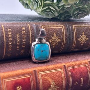 Turquoise Silver Pendant